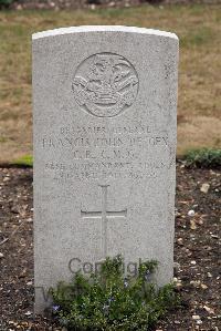 St. Sever Cemetery Rouen - De Gex, Francis John